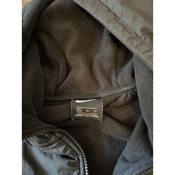 Nike Sportswear Mens Black Full Zip Hooded Fleece Sweatshirt Size XL - Picture 3 of 3